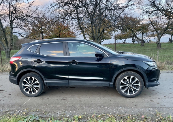 Nissan Qashqai cena 54900 przebieg: 115000, rok produkcji 2015 z Trzebnica małe 254